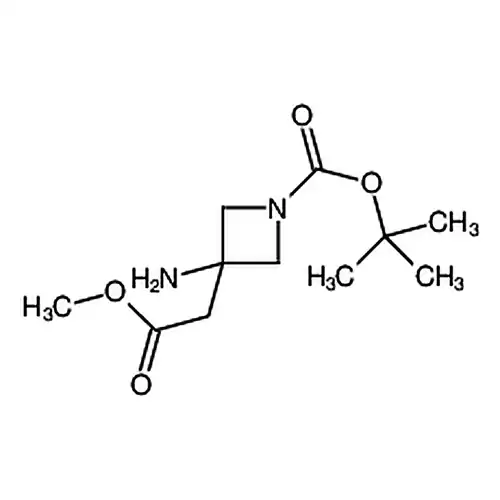 3-Azetidineacetic acid， 3-aMino-1-[(1，1-diMethylethoxy)carbonyl]-， Methyl ester