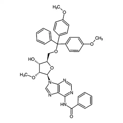 N-(9-((2R，3R，4R，5R)-5-((Bis(4-methoxyphenyl)(phenyl)methoxy)methyl)-4-hydroxy-3-methoxytetrahydrofuran-2-yl)-9H-purin-6-yl)benzamide