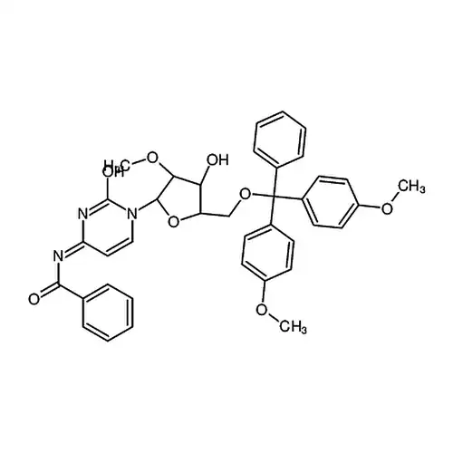 N-(1-((2R,3R,4R,5R)-5-((双(4-메틸산소基페닐)(페닐)메틸산소基)메틸)-4-히드록시-3-메틸산소基테트라히드로푸란-2-基)-2-산소代-1,2-二수소피리미딘-4-基)벤조일아민