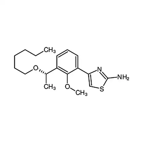 (S)-4-(3-(1-(гексил基кислорода基)этил)-2-метилкислорода基фенил)тиазол-2-амин