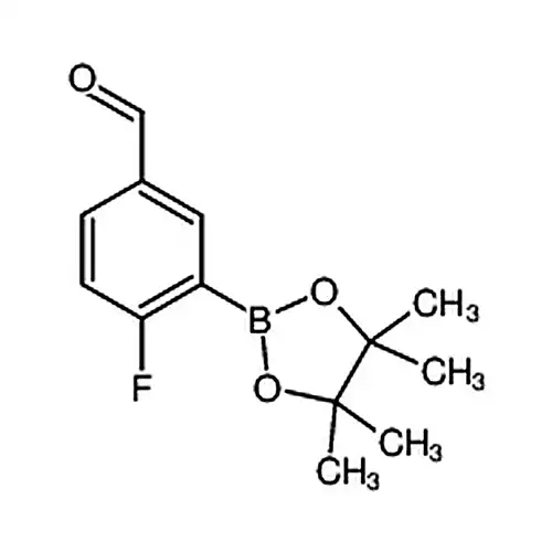 4-불소-3-(4,4,5,5-四메틸-1,3,2-二산소붕소杂环펜틸알칸-2-基)벤젠포름알데히드