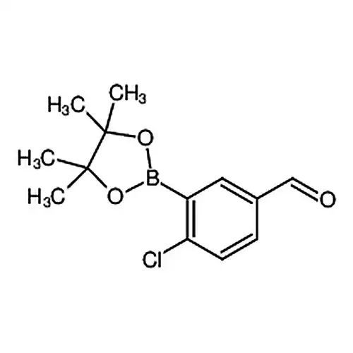 4-염소-3-(4,4,5,5-四메틸-1,3,2-二산소붕소杂环펜틸알칸-2-基)벤젠포름알데히드