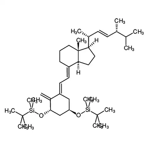 [[(1a,3b,5E,7E,22E)-9,10-secoergosta-5,7,10(19),22-tetraene-1,3-diyl]bis(oxy)]bis[(1,1-dimethylethyl)dimethyl- (9CI)