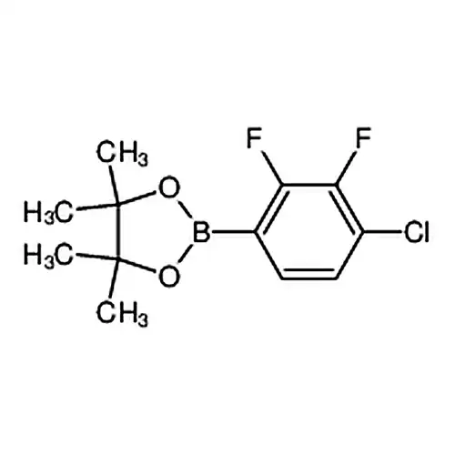 2-(4-염소-2,3-二불소페닐)-4,4,5,5-四메틸-1,3,2-二산소붕소杂环펜틸알칸