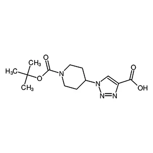 1-(1-(叔ブチル酸素羰基)哌啶-4-基)-1H-1,2,3-三唑-4-羧酸