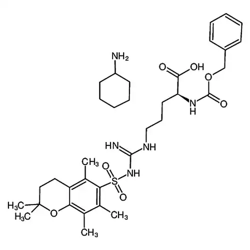N-苄산소羰基-L-精氨산(Pmc)-OH环헥실基아민염