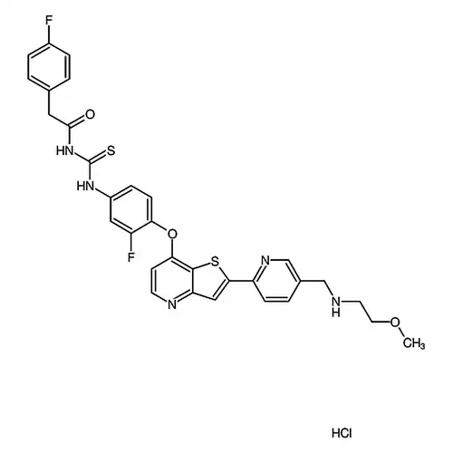 Glesatinib hydrochloride