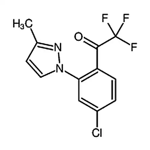 1-(4-염소-2-(3-메틸-1H-피라졸-1-基)페닐)-2,2,2-三불소에틸케톤