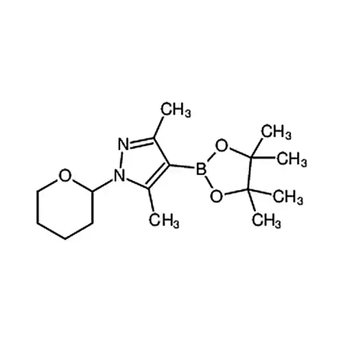 3,5-Dimethyl-1-(tetrahydro-2H-pyran-2-yl)-4-(4,4,5,5-tetramethyl-1,3,2-dioxaborolan-2-yl)-1H-pyrazole