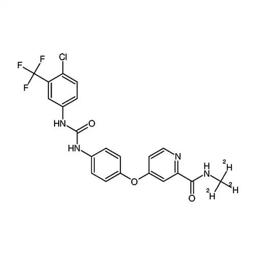 4-(4-(3-(4-Chloro-3-(trifluoromethyl)phenyl)ureido)phenoxy)-N-(methyl-d3)picolinamide