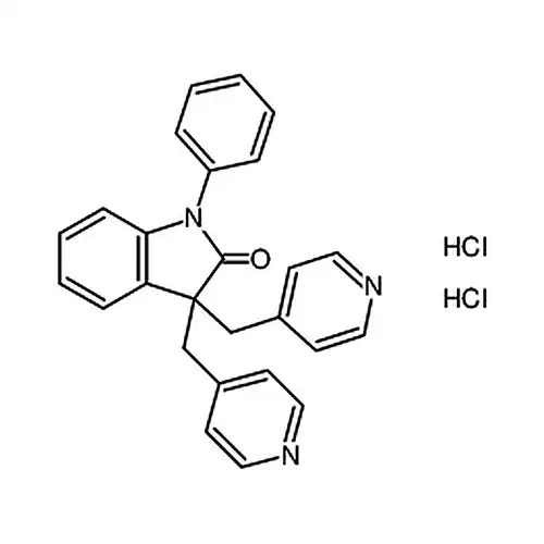 1-Phenyl-3,3-bis(pyridin-4-ylmethyl)indolin-2-one dihydrochloride