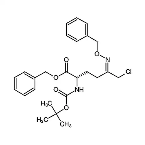 (S)-Benzyl 5-((Benzyloxy)Imino)-2-((Tert-Butoxycarbonyl)Amino)-6-Chlorohexanoate