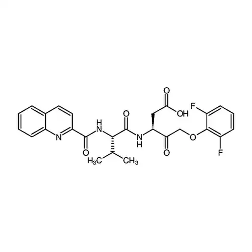 (S)-5-(2,6-二фторабензолкислорода基)-3-((S)-3-метил-2-(хинолин-2-метиламид)бутиламин基)-4-кислорода代пентилкислота