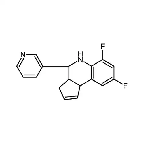 rel-(3aR,9bS)-6,8-二불소-4-(피리딘-3-基)-3a,4,5,9b-四수소-3H-环펜틸二엔并[c]퀴놀린