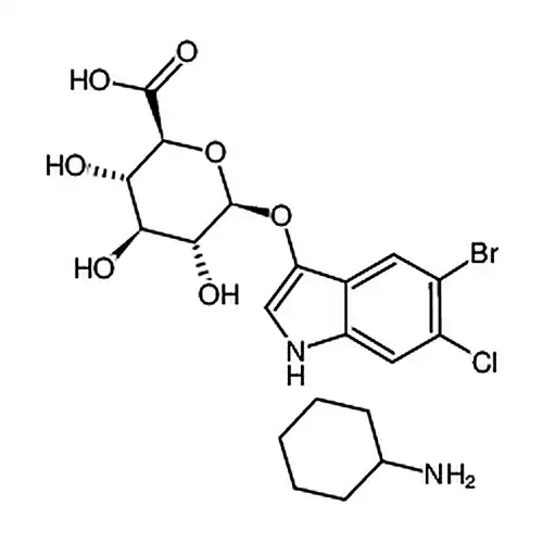 5-臭素-4-塩素-3-インドール基-β-D-葡糖苷酸环ヘキシルアミン塩