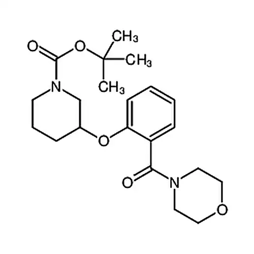3-[2-(4-吗啉基羰基)ベンゼン酸素基]-1-哌啶ギ酸叔ブチルエステル