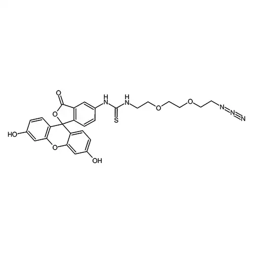 Fluorescein-thiourea-PEG2-azide