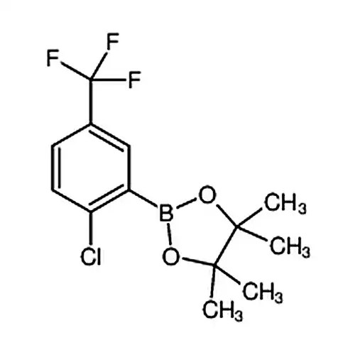 2-(2-염소-5-(三불소메틸)페닐)-4,4,5,5-四메틸-1,3,2-二산소붕소杂环펜틸알칸