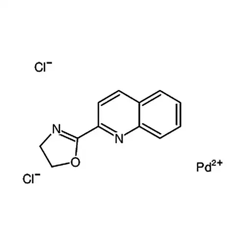 [2-(4,5-二水素-2-恶唑基)キノリン]二塩化钯(II)