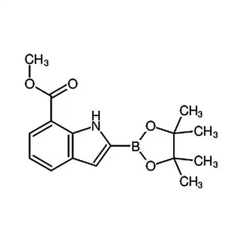 Methyl 2-(4,4,5,5-tetramethyl-1,3,2-dioxaborolan-2-yl)-1H-indole-7-carboxylate