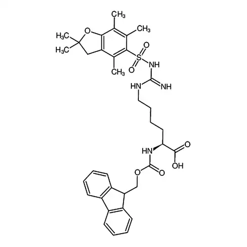 N-芴메틸산소羰基-N'-(2，2，4，6，7-五메틸二수소벤젠并푸란-5-磺酰基)-L-高精氨산
