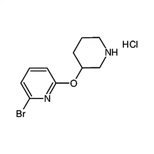 2-브롬-6-(3-哌啶基산소基)피리딘염산염