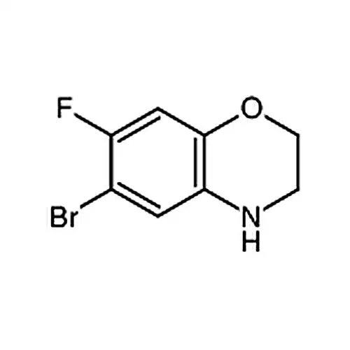 6-брома-7-фтора-3,4-二водорода-2H-1,4-бензол并恶嗪