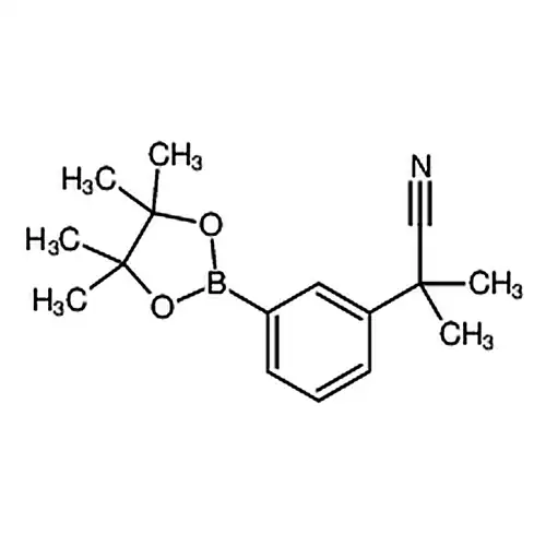 2-메틸-2-[3-(4，4，5，5-四메틸-1，3，2-二산소붕소알칸-2-基)페닐]프로필腈