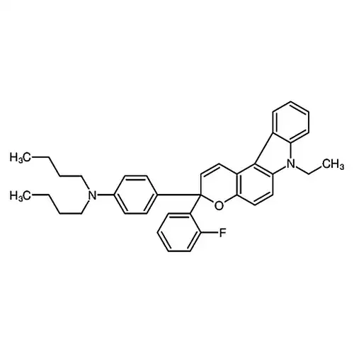 N,N-二부틸基-4-(7-에틸-3-(2-불소페닐)-3,7-二수소吡喃并[2,3-c]카르바졸-3-基)아닐린