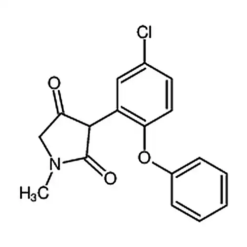 3-(5-염소-2-벤젠산소基페닐)-1-메틸-2，4-피롤알칸二케톤