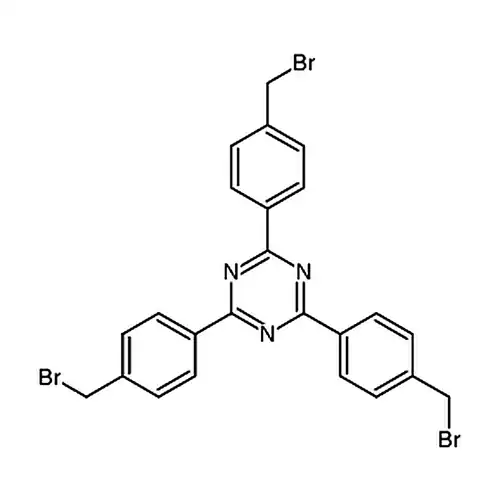 2,4,6-三(4-(臭素メチル)フェニル)-1,3,5-三嗪