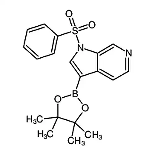 1-(Benzenesulfonyl)-3-(4，4，5，5-Tetramethyl-1，3，2-Dioxaborolan-2-Yl)-1H-Pyrrolo[2，3-C]Pyridine
