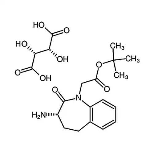 3S-амино-2,3,4,5-四водорода-1H-[1]-бензол并азота杂卓-2-кетон-1-уксусная кислота叔бутилэфиртартрат