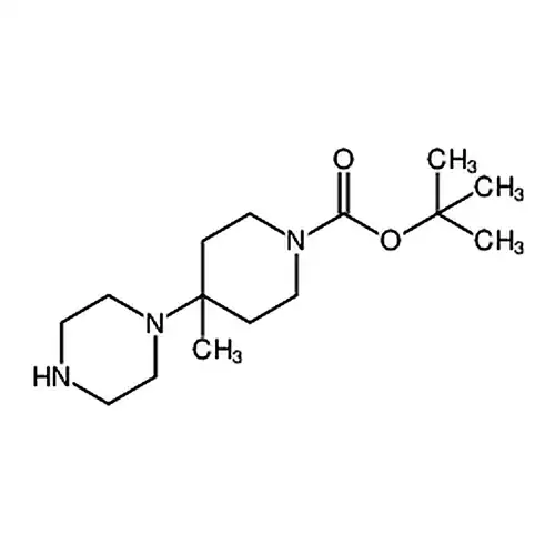 4-메틸-4-(哌嗪-1-基)哌啶-1-개미산叔부틸에스테르
