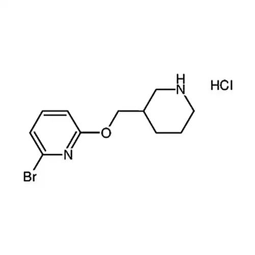 2-브롬-6-(3-哌啶基메틸산소基)피리딘염산염