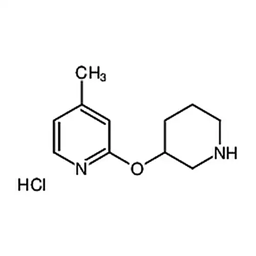 4-метил-2-(3-哌啶基кислорода基)피리딘соляная кислотасоль