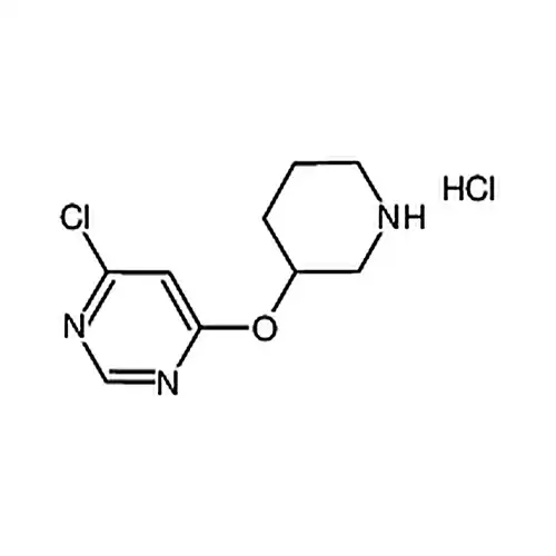 4-хлора-6-(3-哌啶基кислорода基)пиримидинсоляная кислотасоль