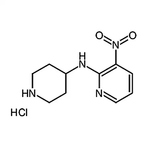 (3-Nitro-pyridin-2-yl)-piperidin-4-yl-aminehydrochloride