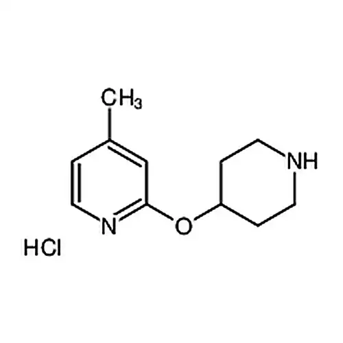 4-метил-2-(4-哌啶基кислорода基)피리딘соляная кислотасоль