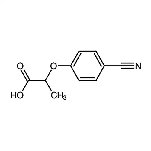 2-(4-氰基бензолкислорода基)пропионовая кислота