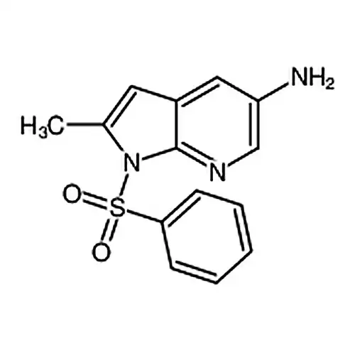 1-(benzenesulfonyl)-2-methyl-1H-pyrrolo[2，3-b]pyridin-5-amine