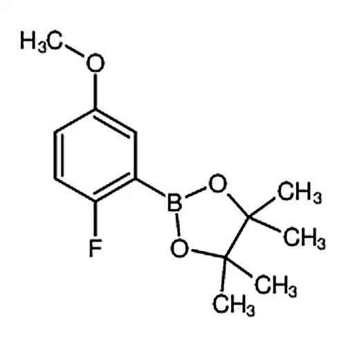 2-(2-불소-5-메틸산소基페닐)-4，4，5，5-四메틸-1，3，2-二산소붕소杂环펜틸알칸