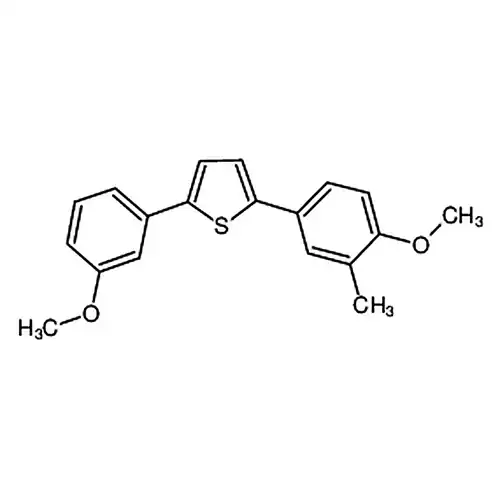 2-(4-メチル酸素基-3-メチルフェニル)-5-(3-メチル酸素基フェニル)チオフェン