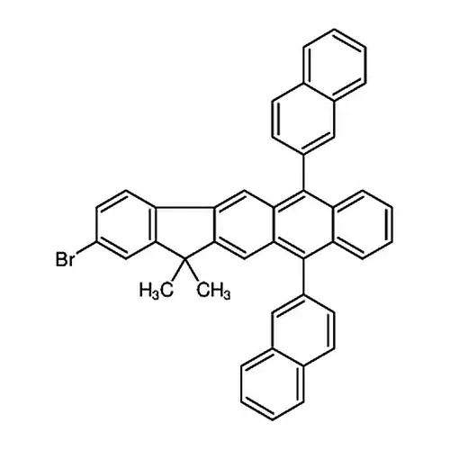 2-臭素-13,13-ジメチルl-6,11-二(萘-2-基)-13H-茚并[1,2-b]蒽
