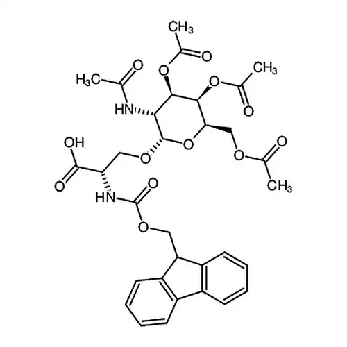 N-芴메틸산소羰基-O-(2-에틸酰아미노-3,4,6-三-O-아세틸-2-脱산소-α-D-吡喃半乳糖基)-L-丝氨산