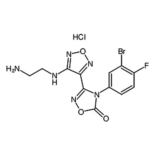 3-(4 - ((2-аминоэтил)амино)-1，2，5-恶二唑-3-基)-4-(3-брома-4-фторафенил)-1