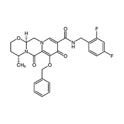 (4R,12AS)-N-(2,4-二фторабензил)-7-бензолкислорода基-4-метил-6,8-二кислорода-3,4,6,8,12,12A-六водорода-9-карбокси-2H-피리딘并[1',2':4,5]пиразин并[2,1-B][1,3] 噁嗪алкан-9-метиламид