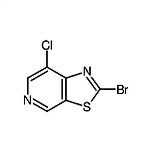 2-брома-7-хлоратиазол并[5，4-c]피리딘