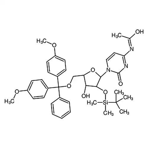 N-(1-((2R,3R,4R,5R)-5-((双(4-메틸산소基페닐)(페닐)메틸산소基)메틸)-3-((tert-부틸디메틸규소알칸基)산소基)-4-히드록시테트라히드로푸란-2-基)-2-산소代-1,2-二수소피리미딘-4-基)에틸아미드