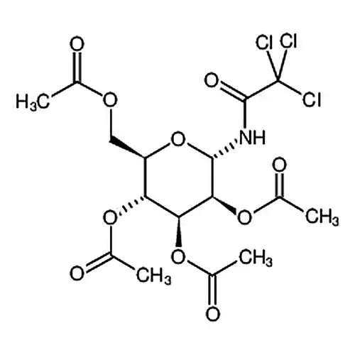 (2R,3R,4S,5S,6R)-2-(этил酰кислорода基метил)-6-(2,2,2-三хлора-1-亚аминоэтилкислорода基)四водорода-2H-吡喃-3,4,5-三基 三уксусная кислотаэфир